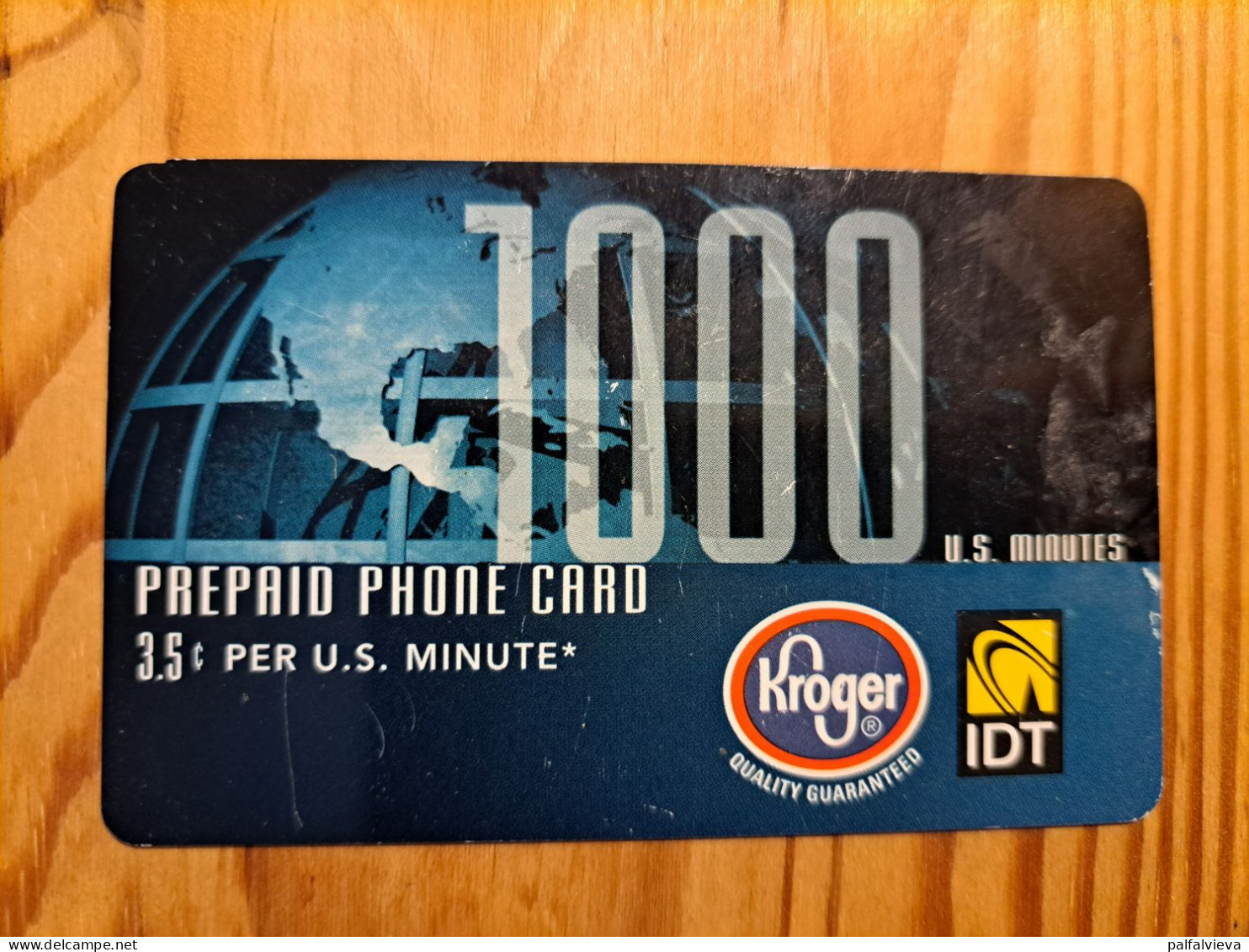 Prepaid Phonecard USA, IDT - Kroger - Sonstige & Ohne Zuordnung