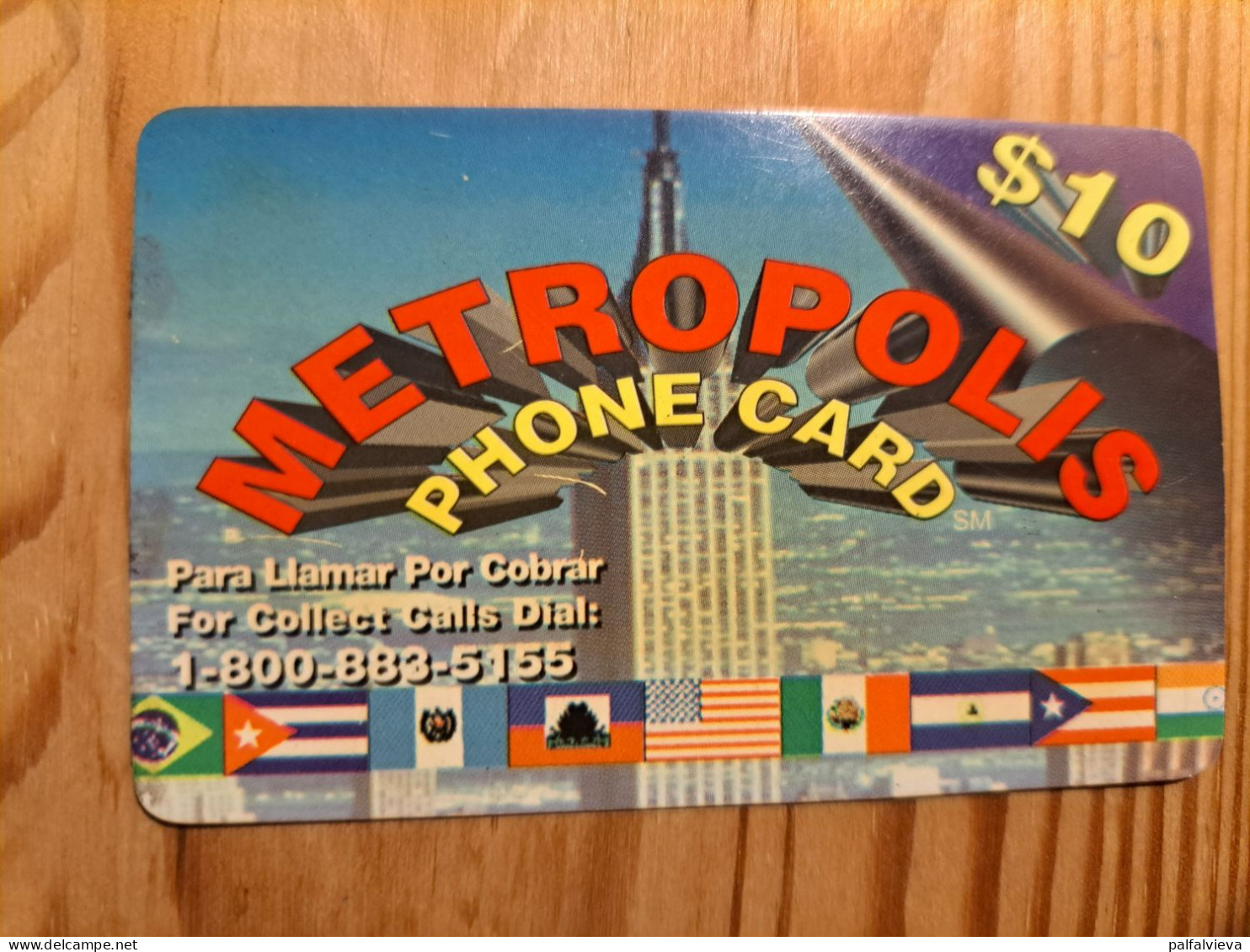 Prepaid Phonecard USA, IDT, Metropolis - Otros & Sin Clasificación