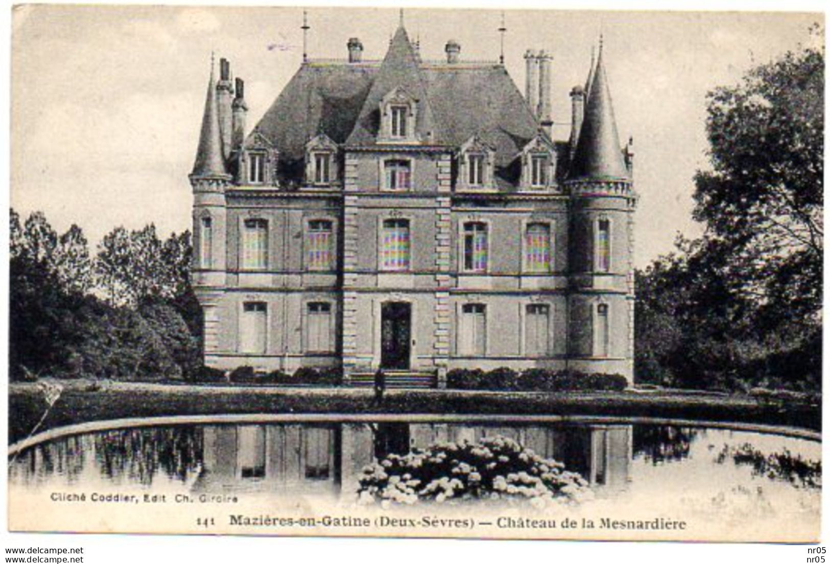 79 - MAZIERES En GATINE - Chateau De La Mesnardiere   ( Deux Sevres ) - Mazieres En Gatine