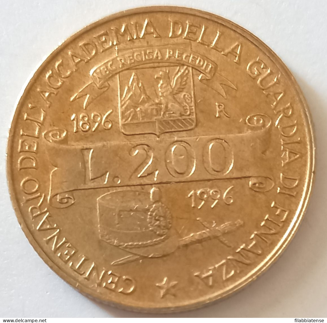 1996 - Italia 200 Lire Guardia Di Finanza ------- - 200 Lire