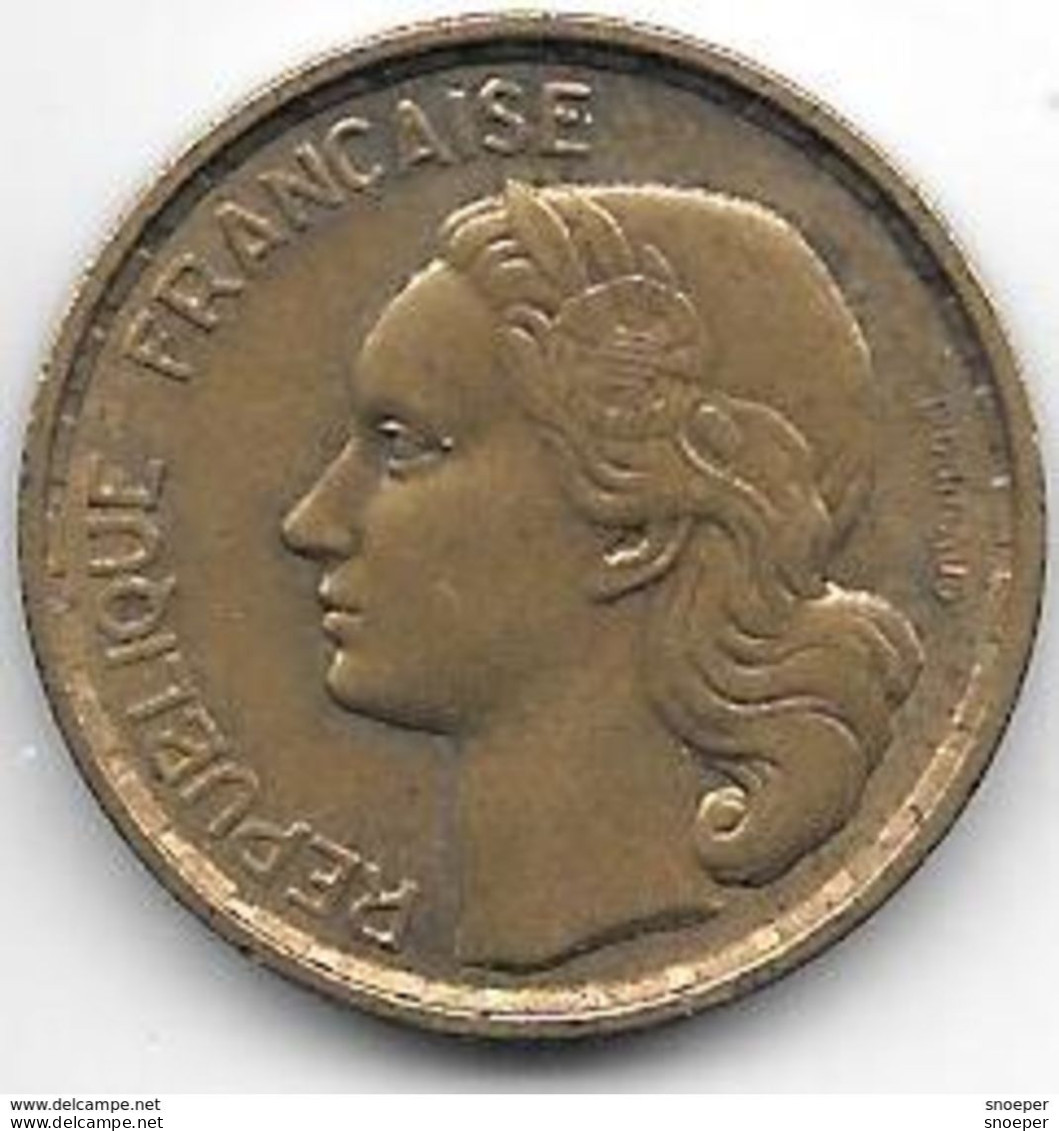 *france 10 Francs 1953  Km 915.1  Xf+ - 10 Francs