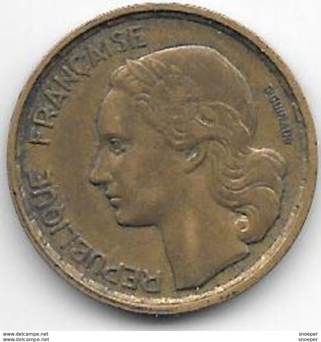*france 10 Francs 1953 B  Km 915.2  Xf+ - 10 Francs