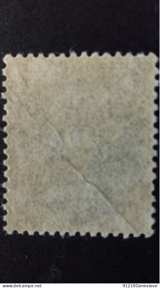 FRANCE  N° 107 Q  (MAURY) **   VARIETE  "pli Accordéon" - Unused Stamps