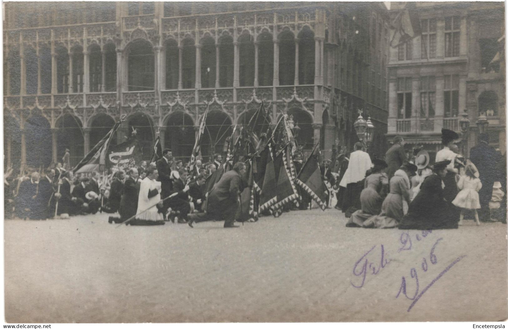 CPA Carte Postale Belgique Bruxelles (pas Certain) Fête Dieu 1906   VM76368 - Fêtes, événements