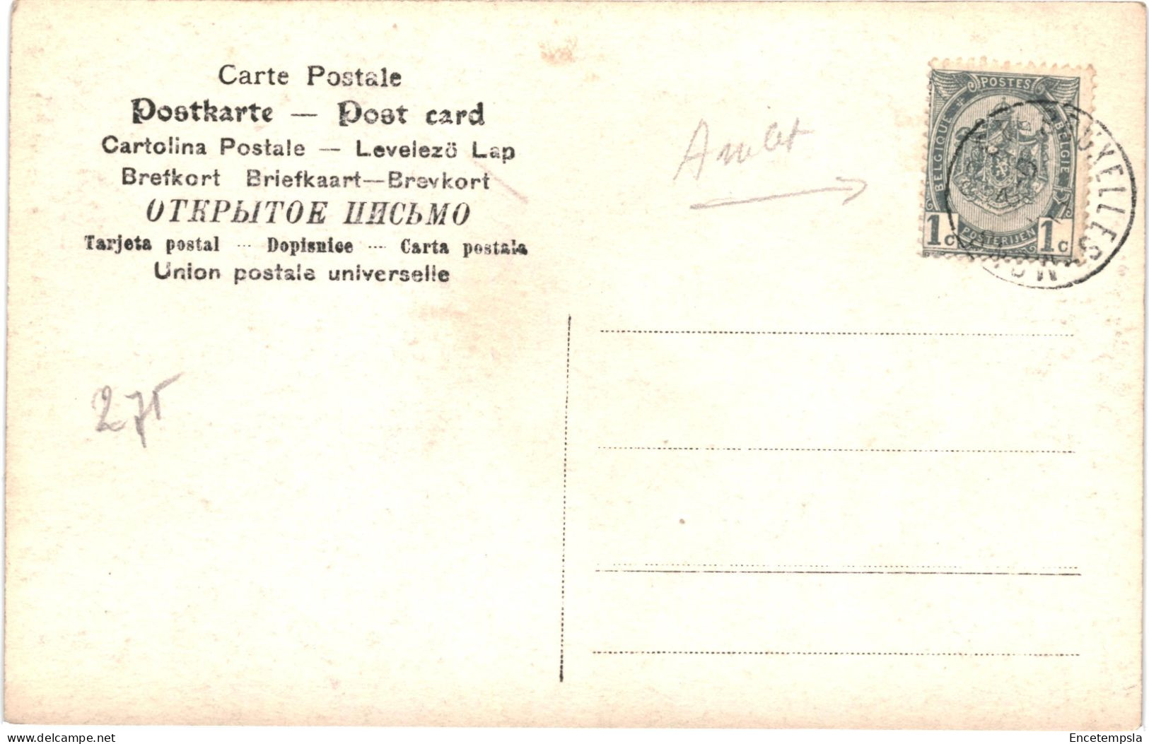 CPA Carte Postale Belgique Bruxelles (pas Certain) Fête Dieu 1906   VM76368 - Fêtes, événements