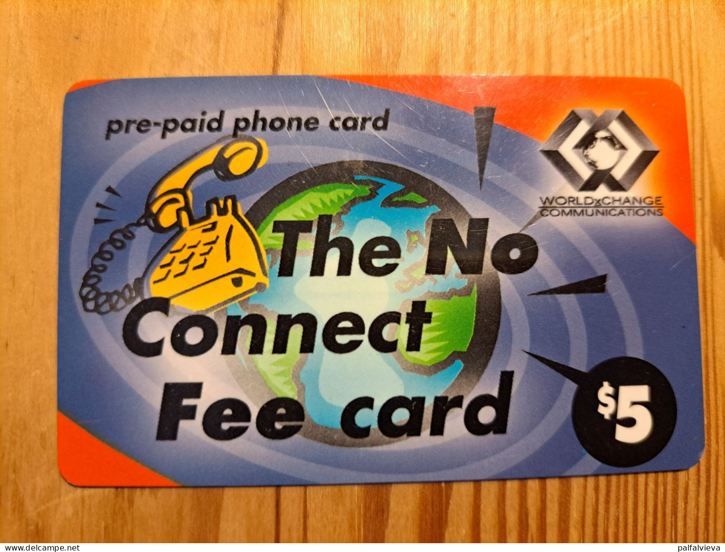 Prepaid Phonecard USA, World X Change - Other & Unclassified