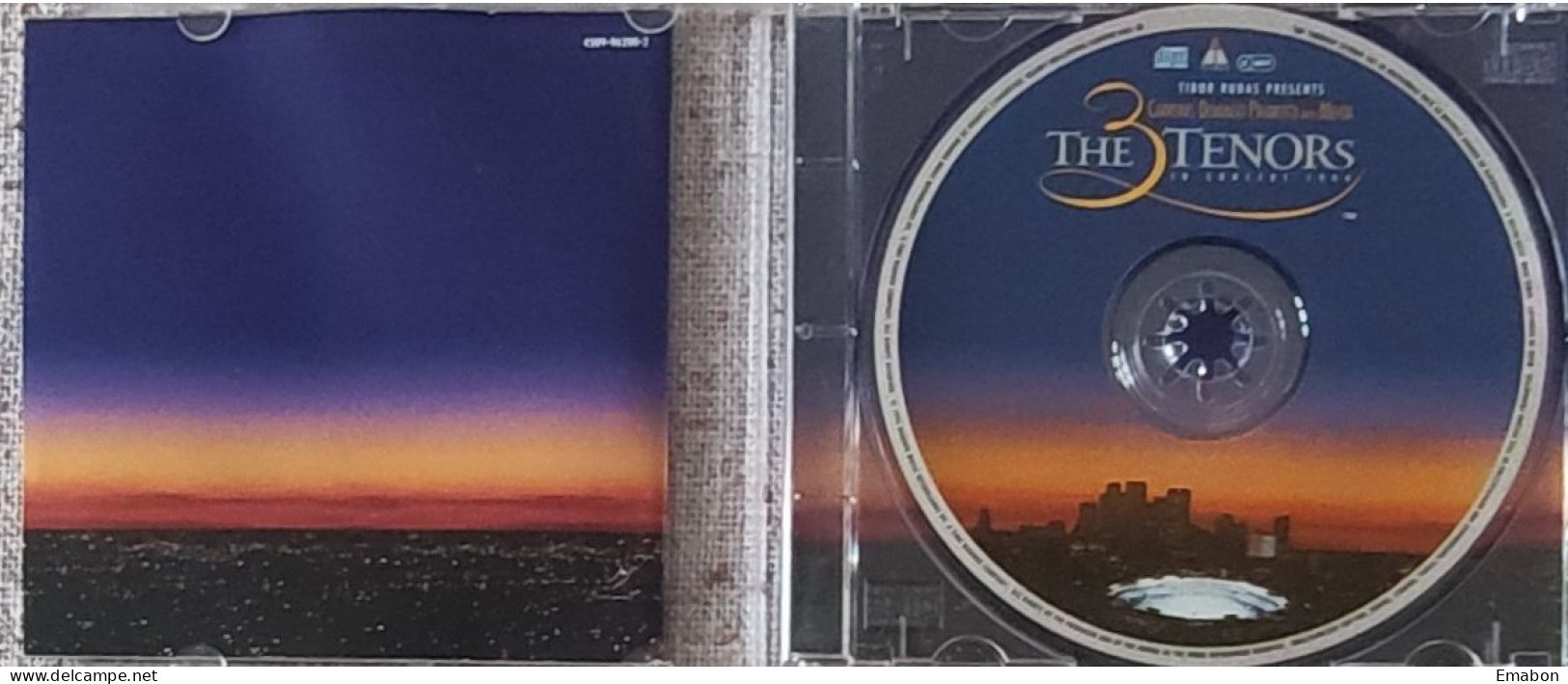 BORGATTA - Cd THE 3 TENORS IN CONCERT 1994 - CARRERA DOMINGO PAVAROTTI - RESORT PRODUCTION 1994 -  USATO In Buono Stato - Andere - Italiaans