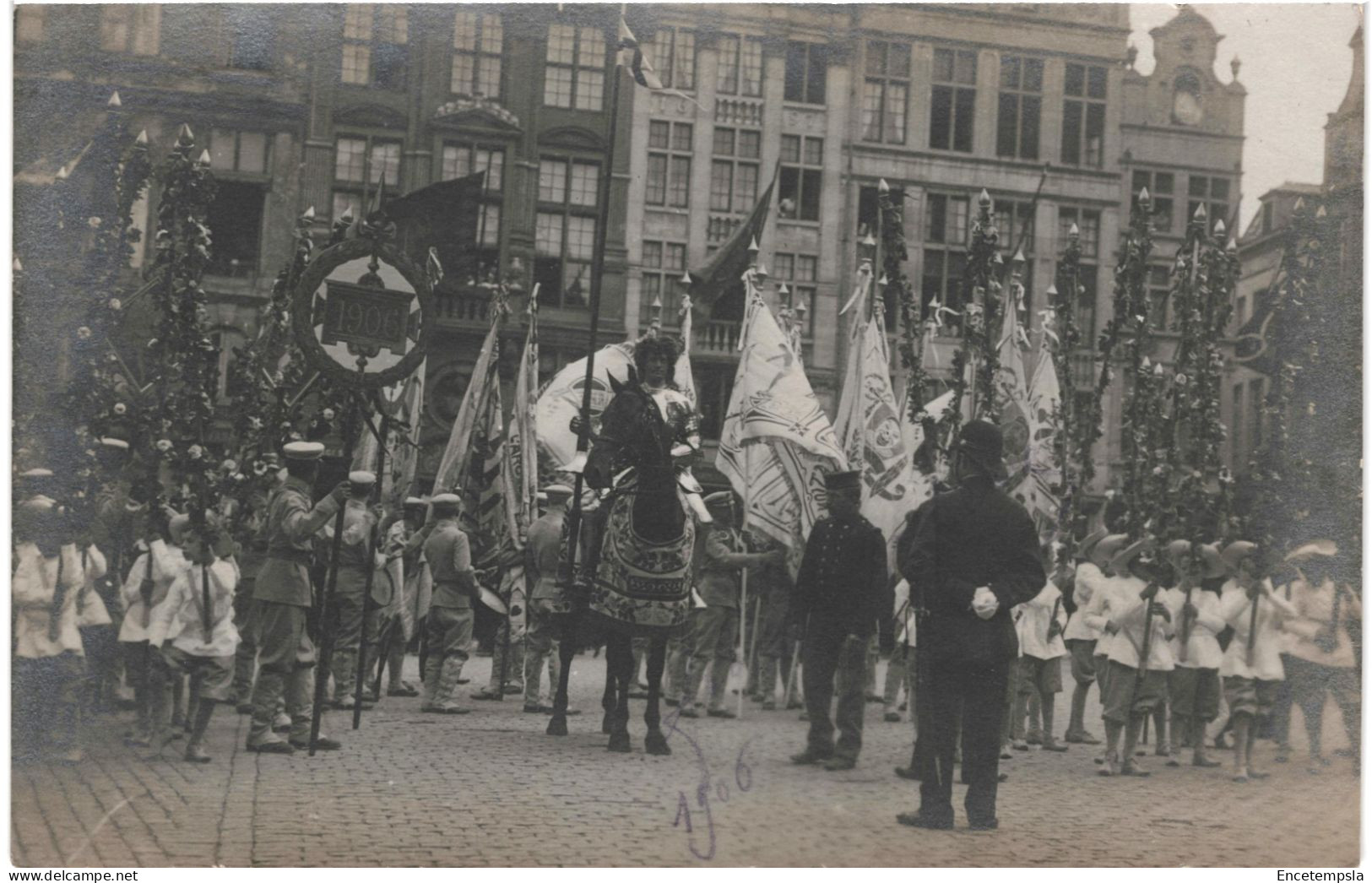 CPA Carte Postale Belgique Bruxelles (pas Certain) Fête Dieu 1906   VM76369 - Fêtes, événements