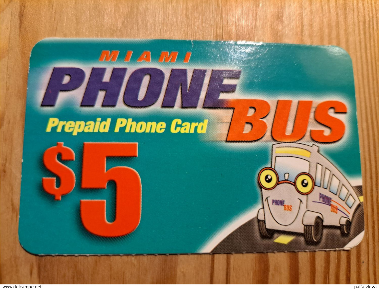 Prepaid Phonecard USA, Blackstone, Miami Phone Bus - Other & Unclassified