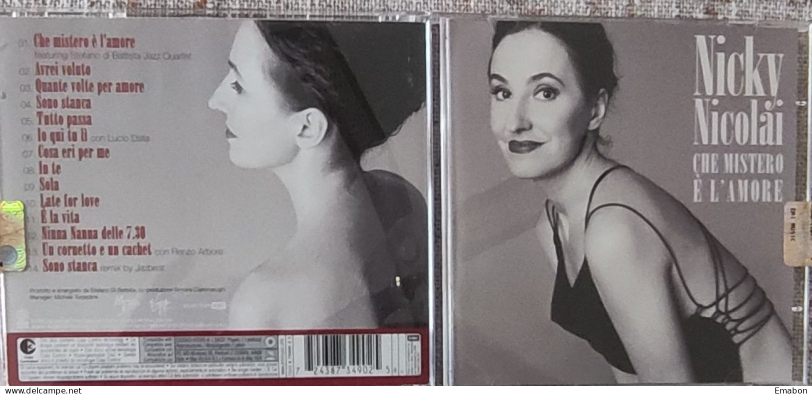 BORGATTA - Cd NICKY NICOLAI   - CHE MISTERO E' L'AMORE - EMI MUSIC 2005  -  USATO In Buono Stato - Other - Italian Music