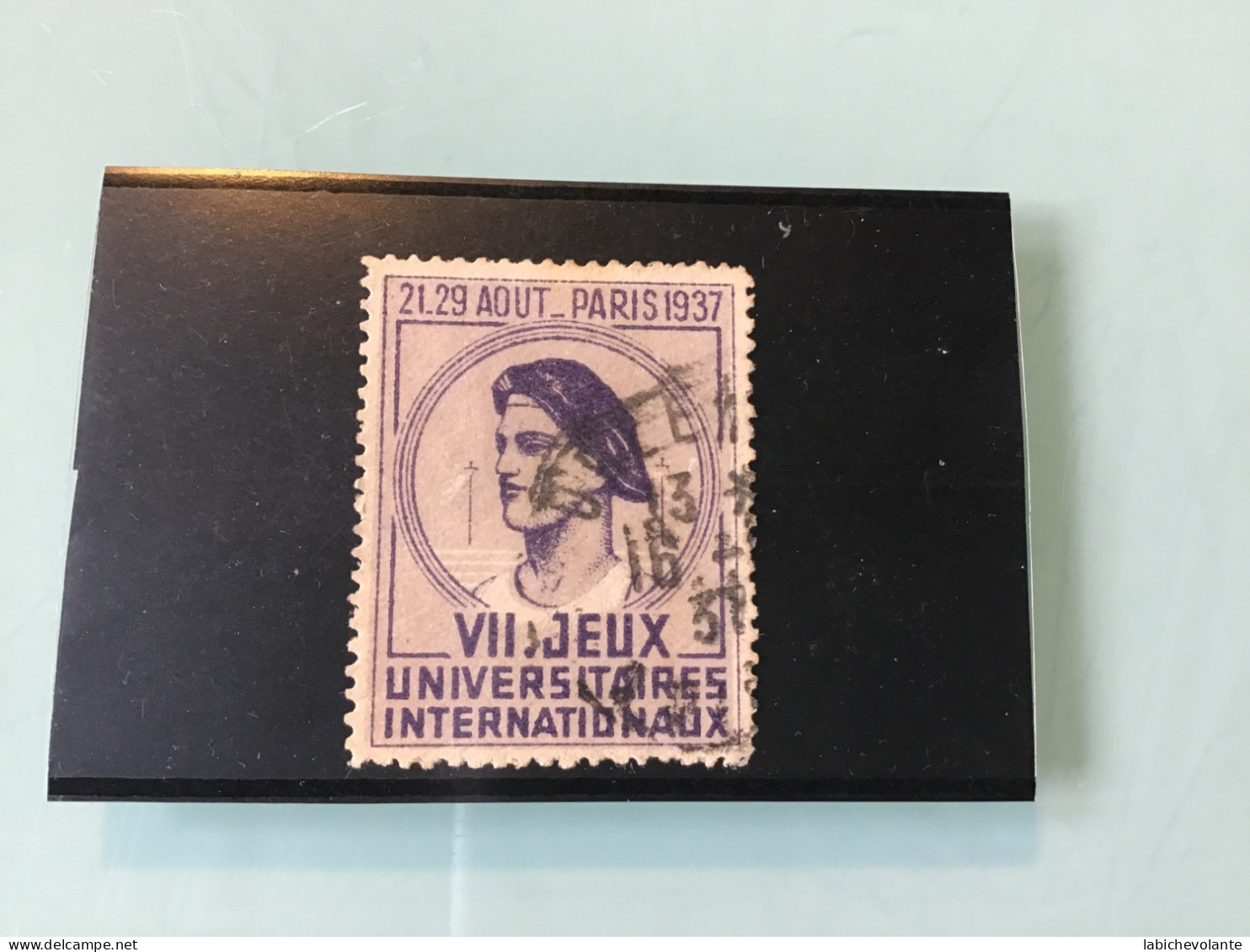 Vignette Jeux Universitaires Internationaux PARIS 1937 - Sport