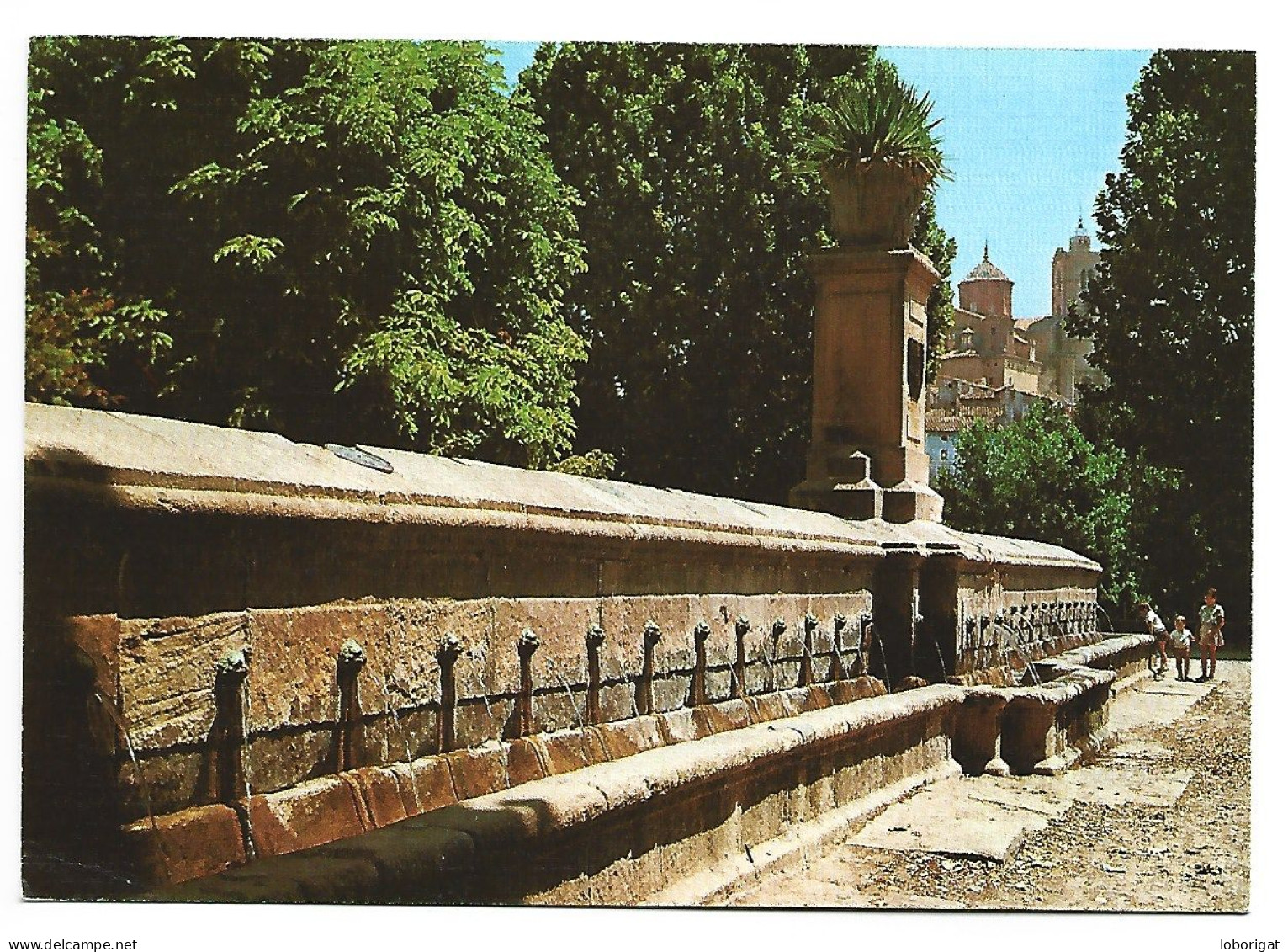 FUENTE DE LOS 72 CAÑOS.-   ALCAÑIZ - TERUEL.- ( ESPAÑA ) - Teruel