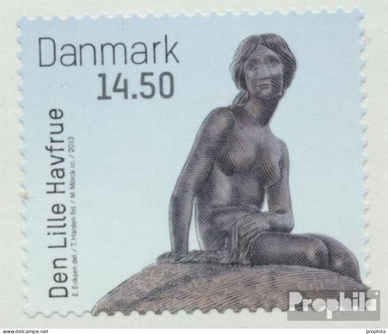 Dänemark 1743 (kompl.Ausg.) Postfrisch 2013 Kopenhagener Meerjungfrau - Unused Stamps