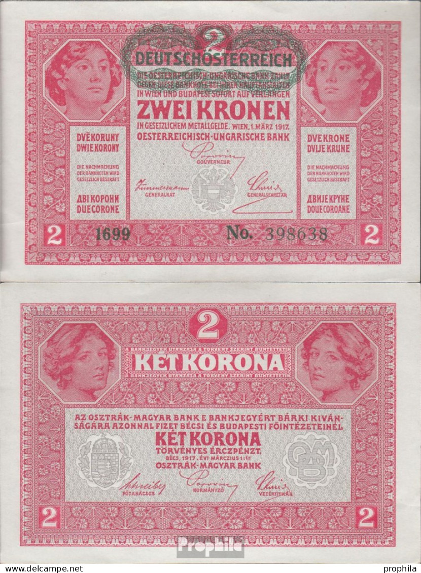 Österreich Kat-Nr.: 170 (50) Gebraucht (III) 1919 2 Kronen - Oesterreich