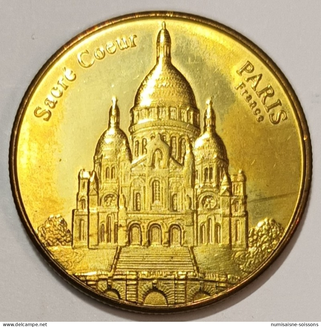 75 - PARIS - SACRÉ COEUR - MEDAILLE DE COLLECTION - Undated