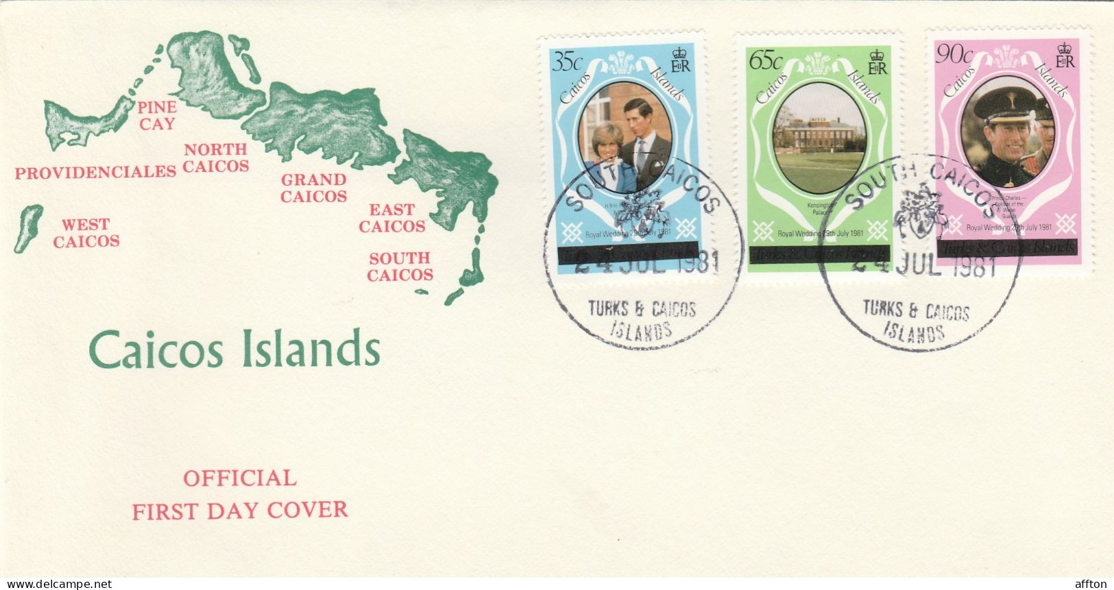 Turks And Caicos 1983 FDC - Turks And Caicos