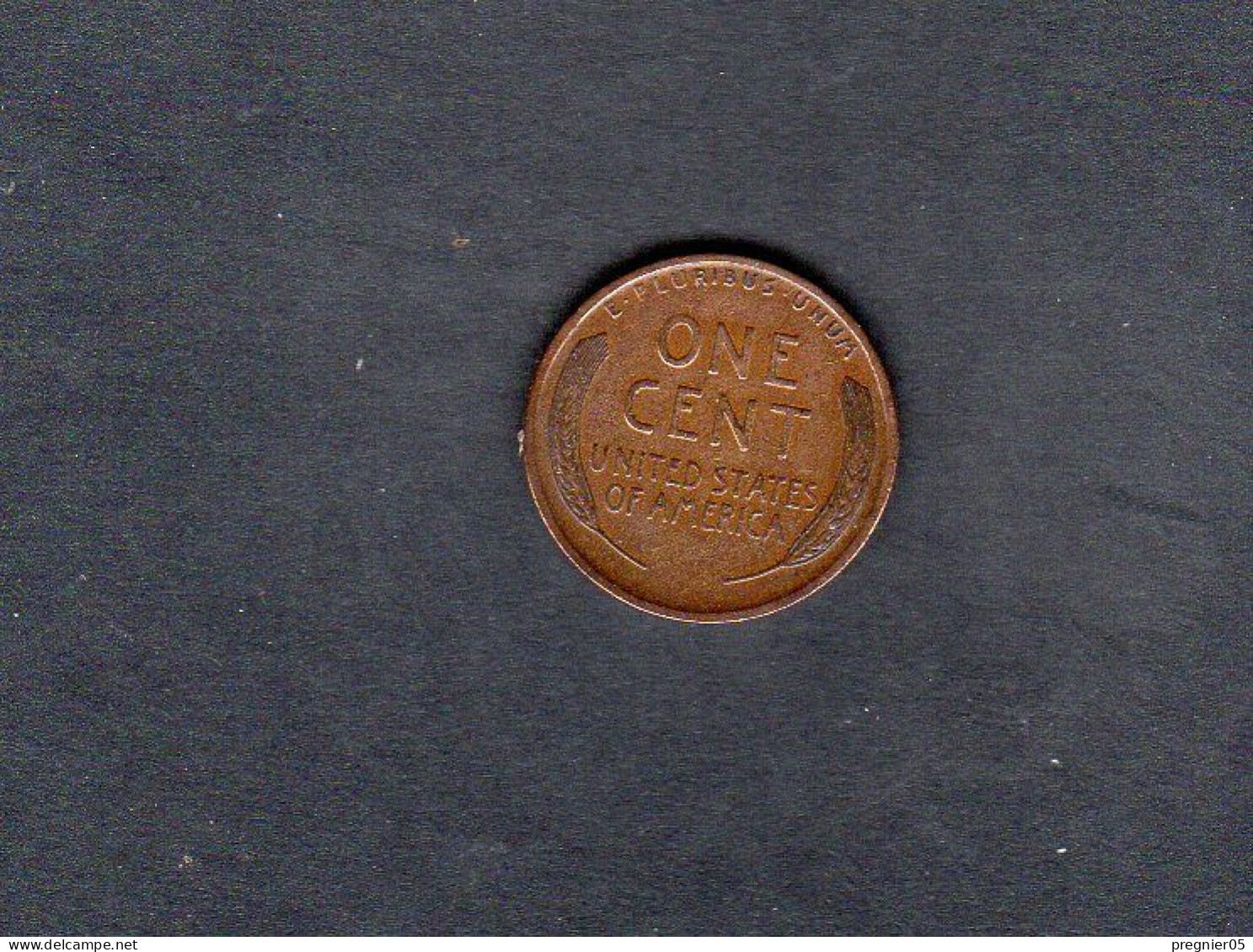 USA - Pièce 1 Cent "Lincoln - Wheat Penny" 1909 TB/F  KM.132 - 1909-1958: Lincoln, Wheat Ears Reverse