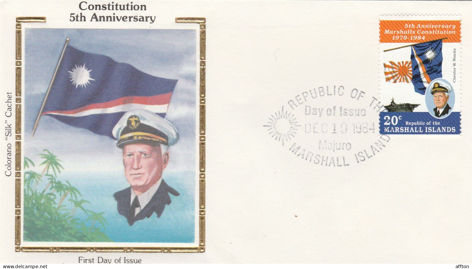 Marshall Islands 1984 FDC - Marshall