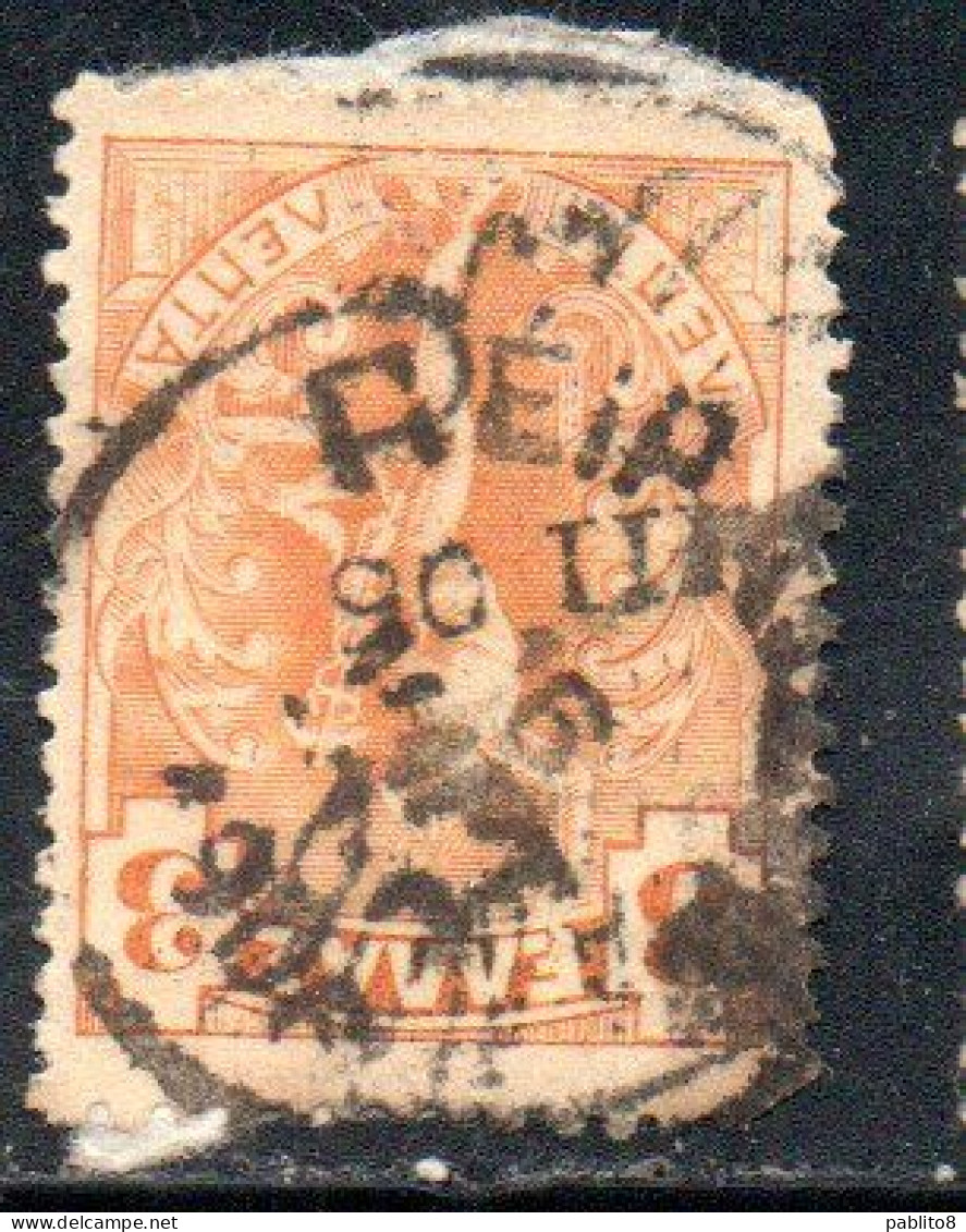 GREECE GRECIA ELLAS 1901 GIOVANNI DA BOLOGNA'S HERMES MERCURY MERCURIO 3l USED USATO OBLITERE' - Used Stamps