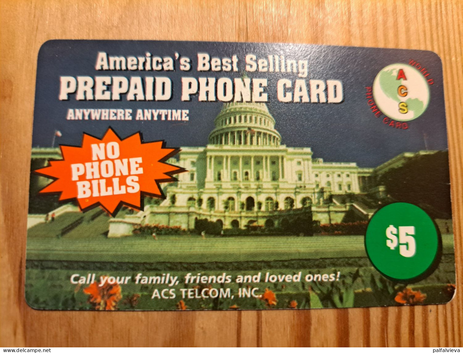 Prepaid Phonecard USA, ACS Telecom - Otros & Sin Clasificación
