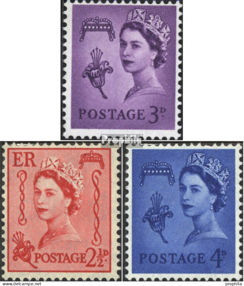 GB - Guernsey 1y,2,3y (kompl.Ausg.) Postfrisch 1964/67 Elisabeth - Guernesey