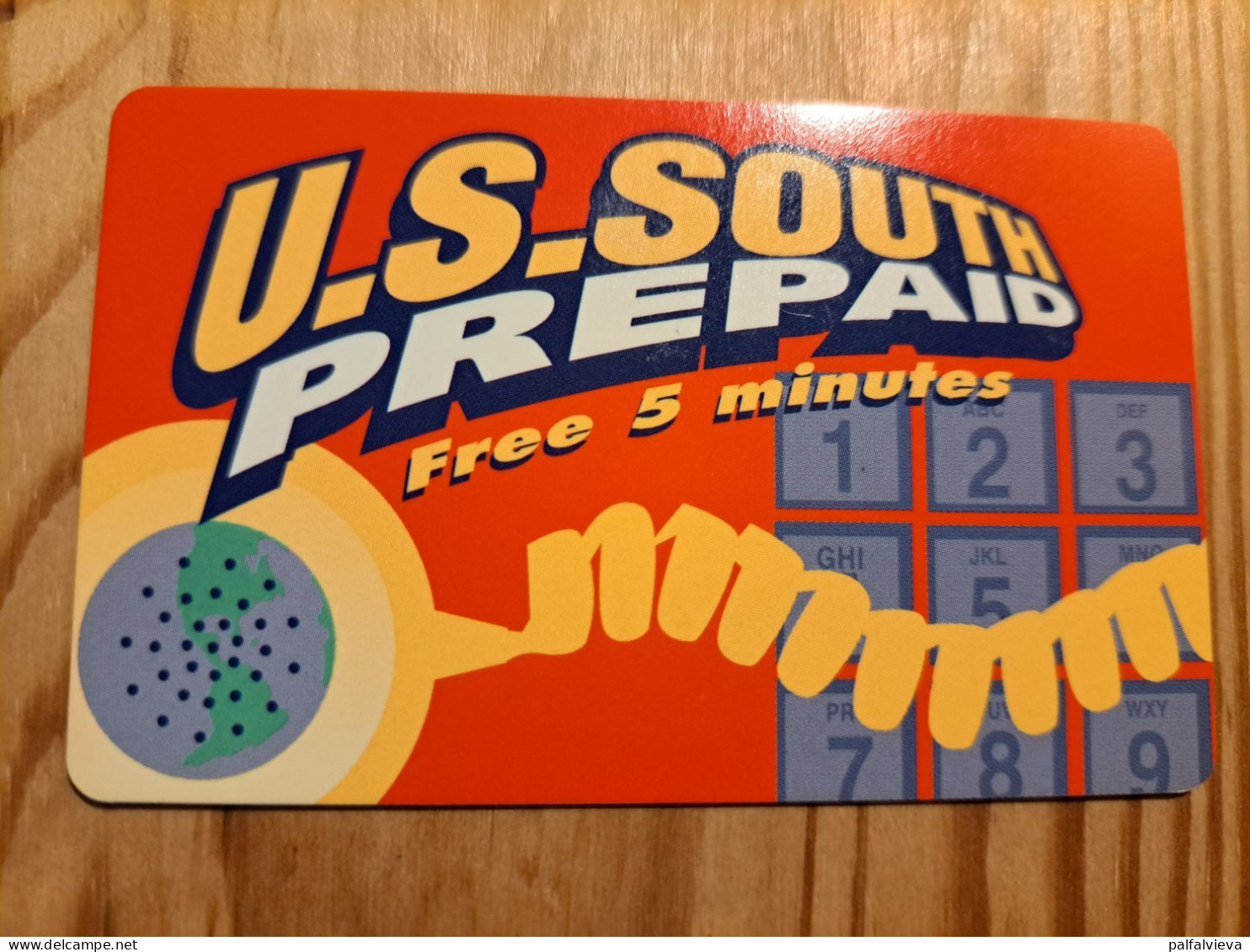 Prepaid Phonecard USA, U.S.South Prepaid - Andere & Zonder Classificatie