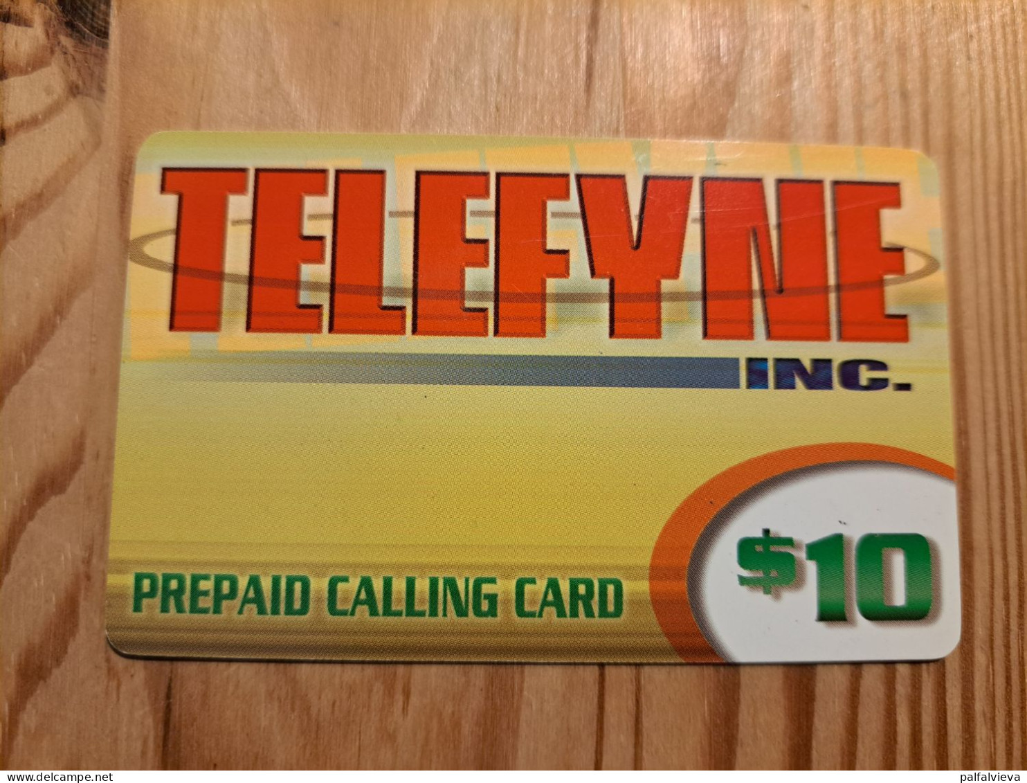 Prepaid Phonecard USA, Telefyne Inc. - Andere & Zonder Classificatie