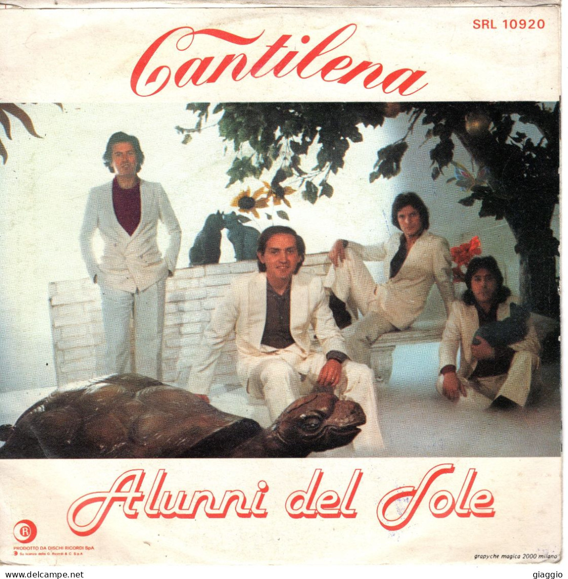 °°° 537) 45 GIRI - ALUNNI DEL SOLE - TARANTE' / VOGLIO L'ANIMA (TOTO CUTUGNO) °°° - Other - Italian Music