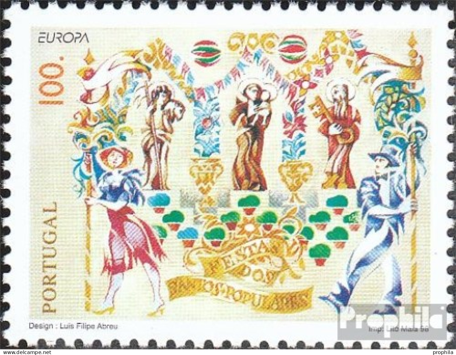 Portugal 2254 (kompl.Ausg.) Postfrisch 1998 Feste - Nuevos