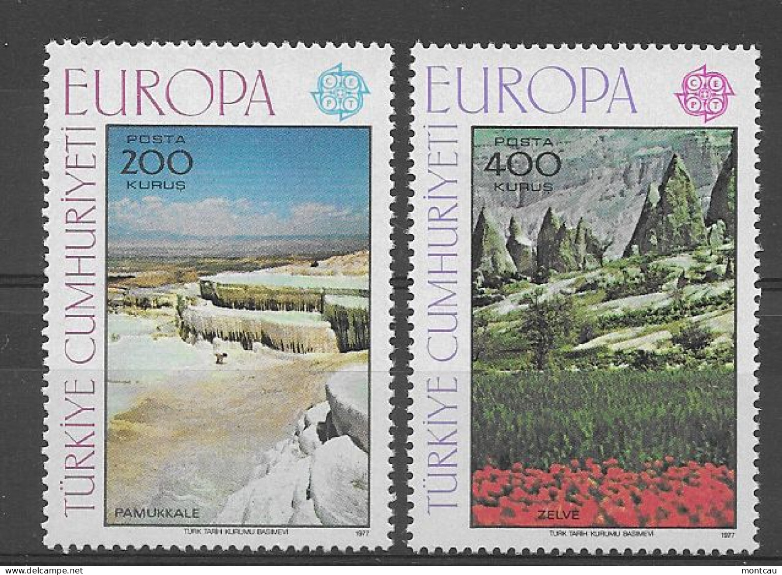 Turquia 1977.  Europa Mi 2415-16  (**) - 1977