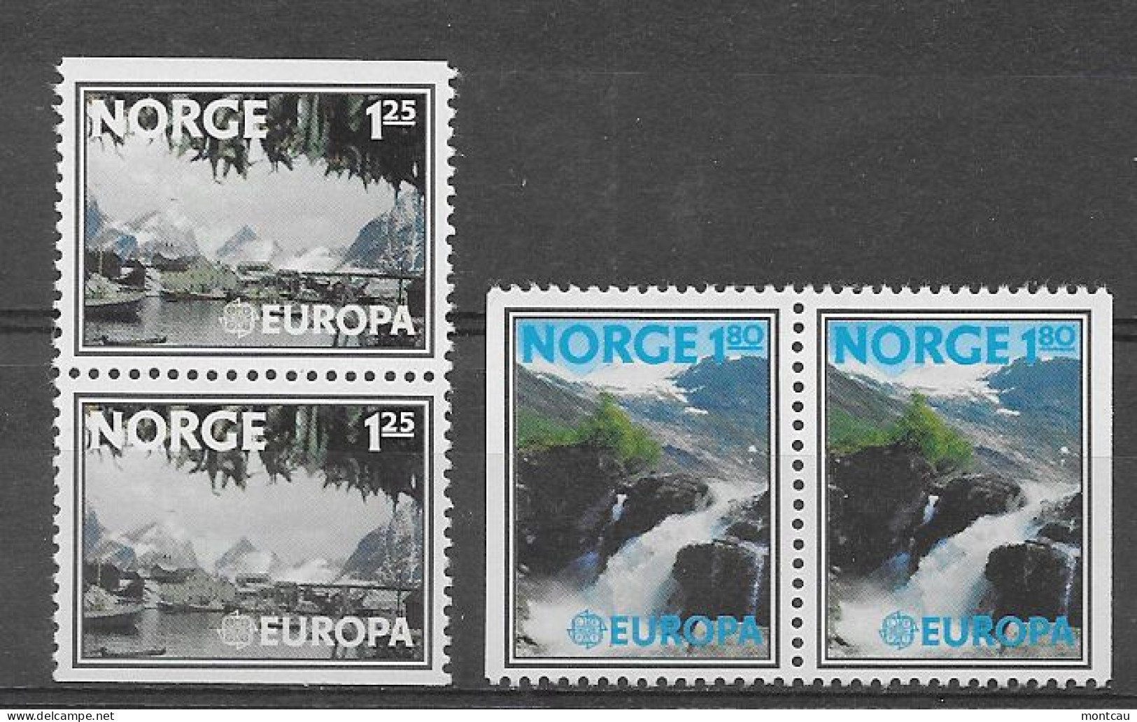Noruega 1977.  Europa Mi 742-743  (**) - 1977