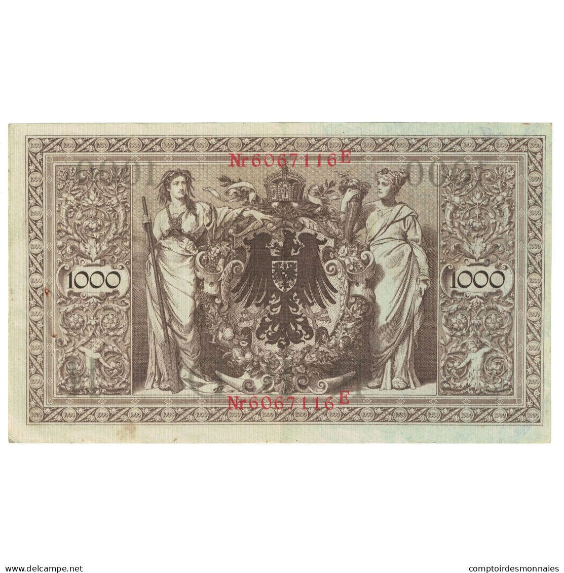 Billet, Allemagne, 1000 Mark, 1910, 1910-04-21, KM:44a, TTB - 1.000 Mark