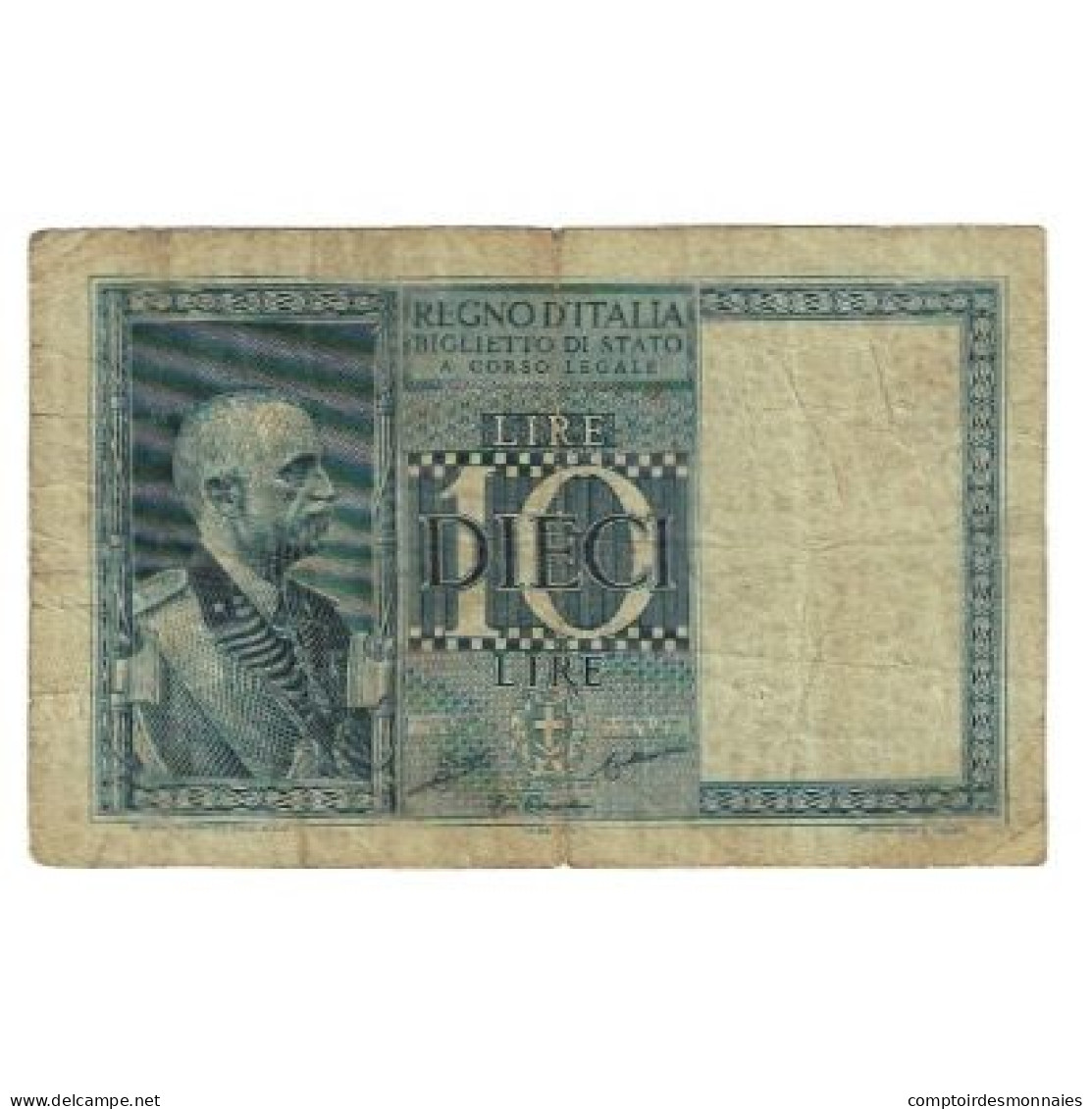 Billet, Italie, 10 Lire, 1935, 1935-06-18, KM:25a, TB - Regno D'Italia – 10 Lire