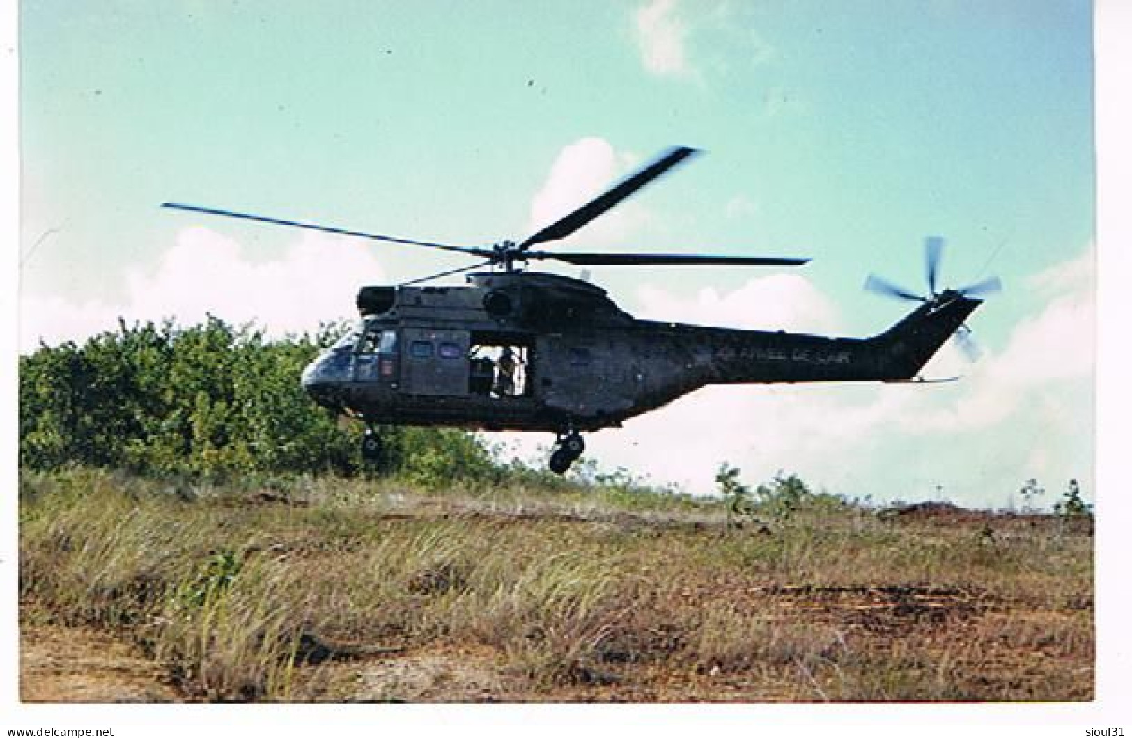 HELICOPTERE MILITAIRE  CARTE PHOTO - Helicopters