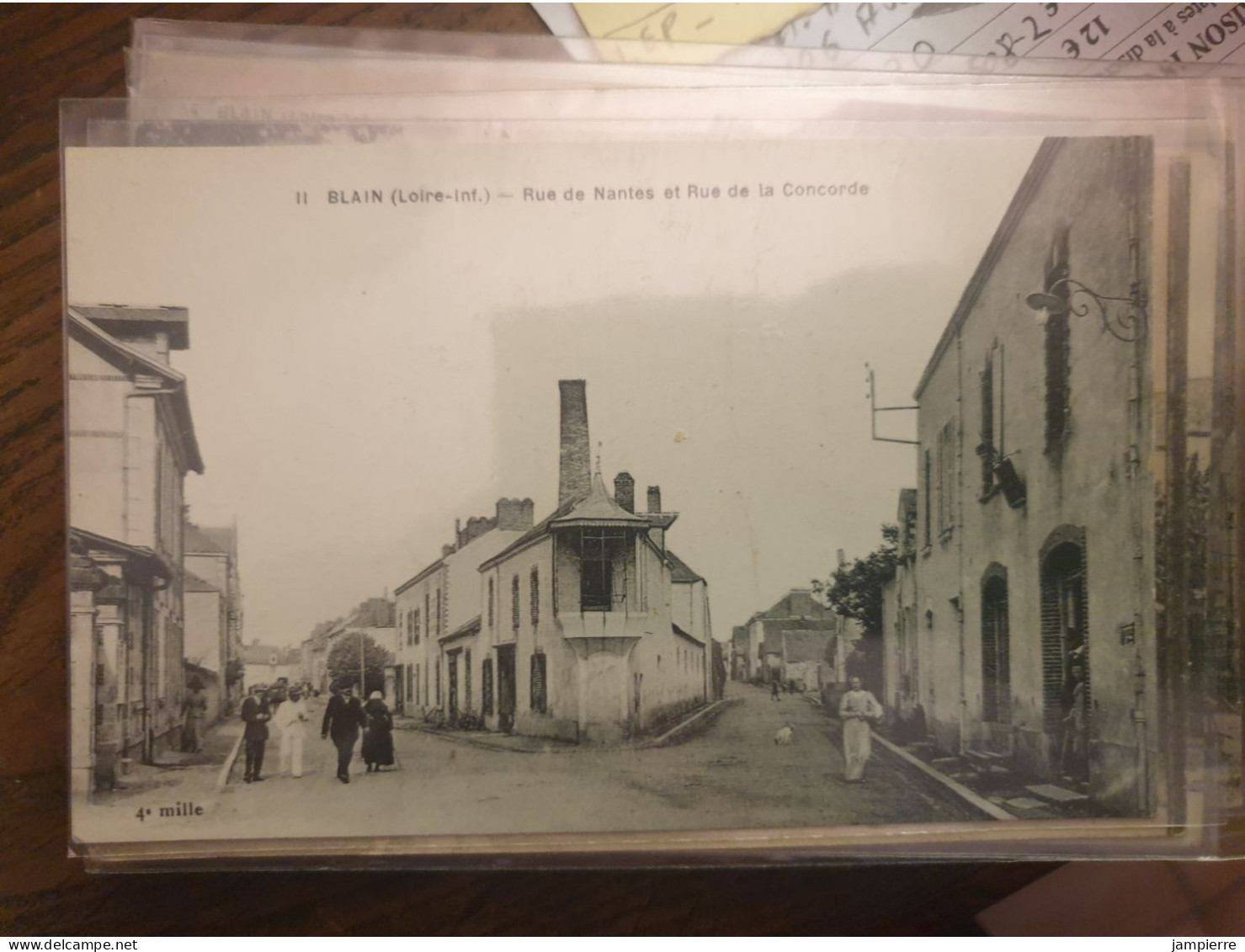 11. Blain (Loire-Inf) - Rue De Nantes Et Rue De La Concorde - Blain