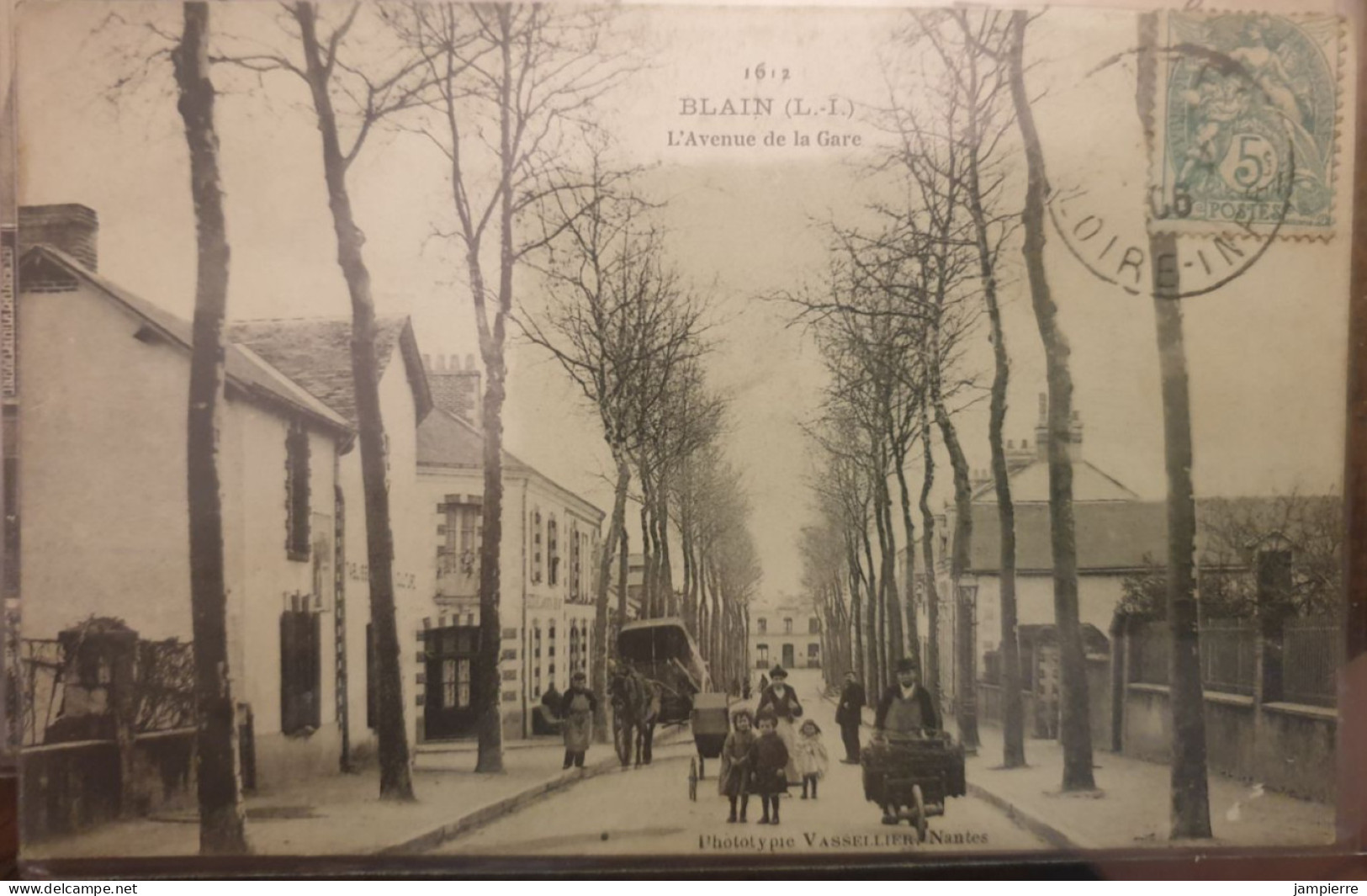 1612. Blain (L.-I.) - L'Avenue De La Gare - Blain