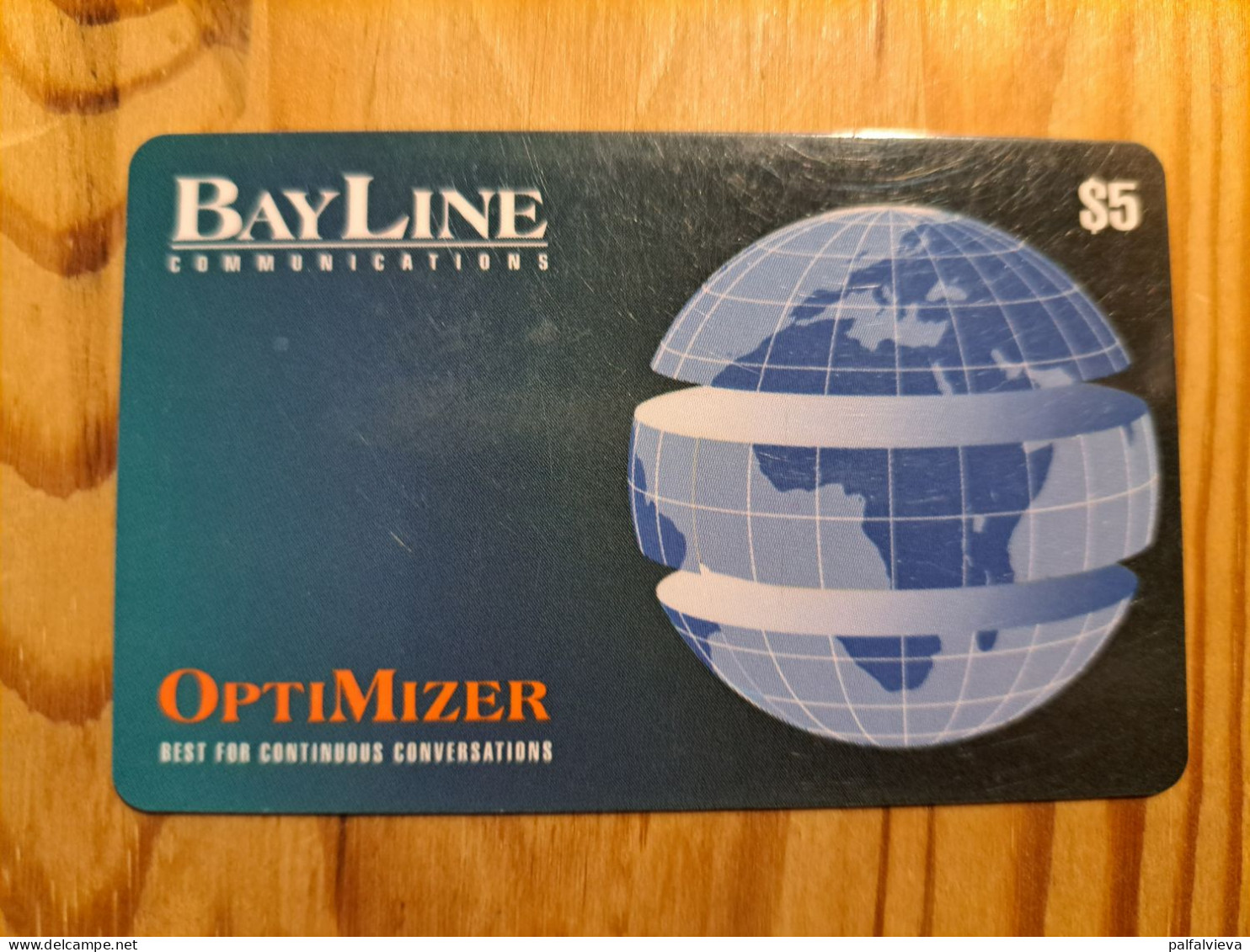 Prepaid Phonecard Canada, Bay Line Communications, Optimizer - Kanada