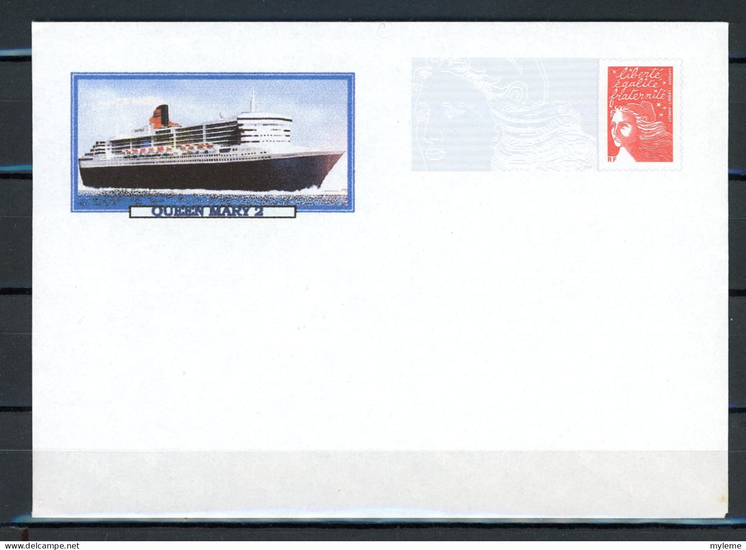 Z9-1  PAP Timbre N° 3417  Visuel Queen Mary 2 - Prêts-à-poster: Repiquages /Luquet