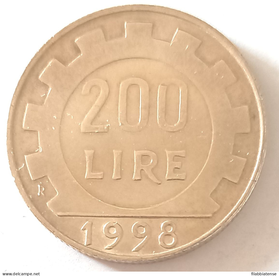 1998 - Italia 200 Lire   ----- - 200 Lire