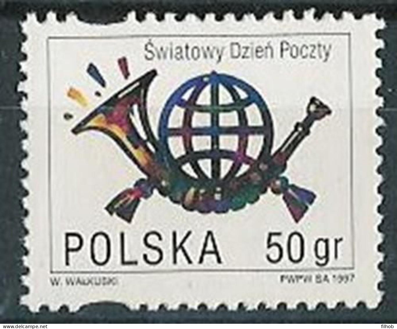 Poland Stamps MNH ZC.3528: World Post Day - Ongebruikt