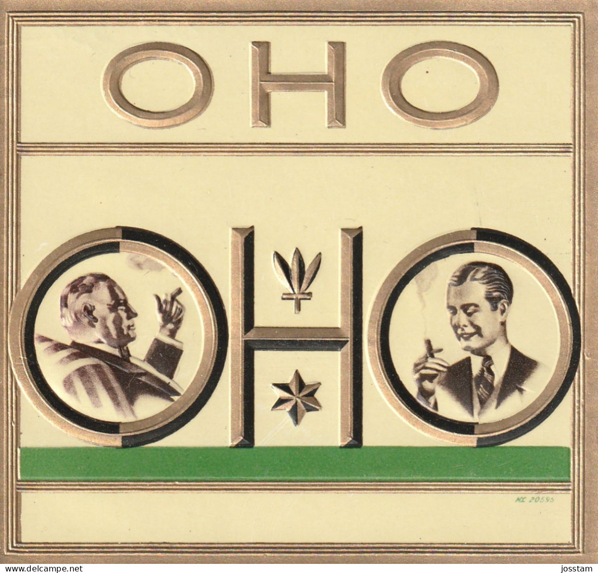 Cigar Label  No 1903    Sigarenbanden Vitolas ,  Etiquette - Labels
