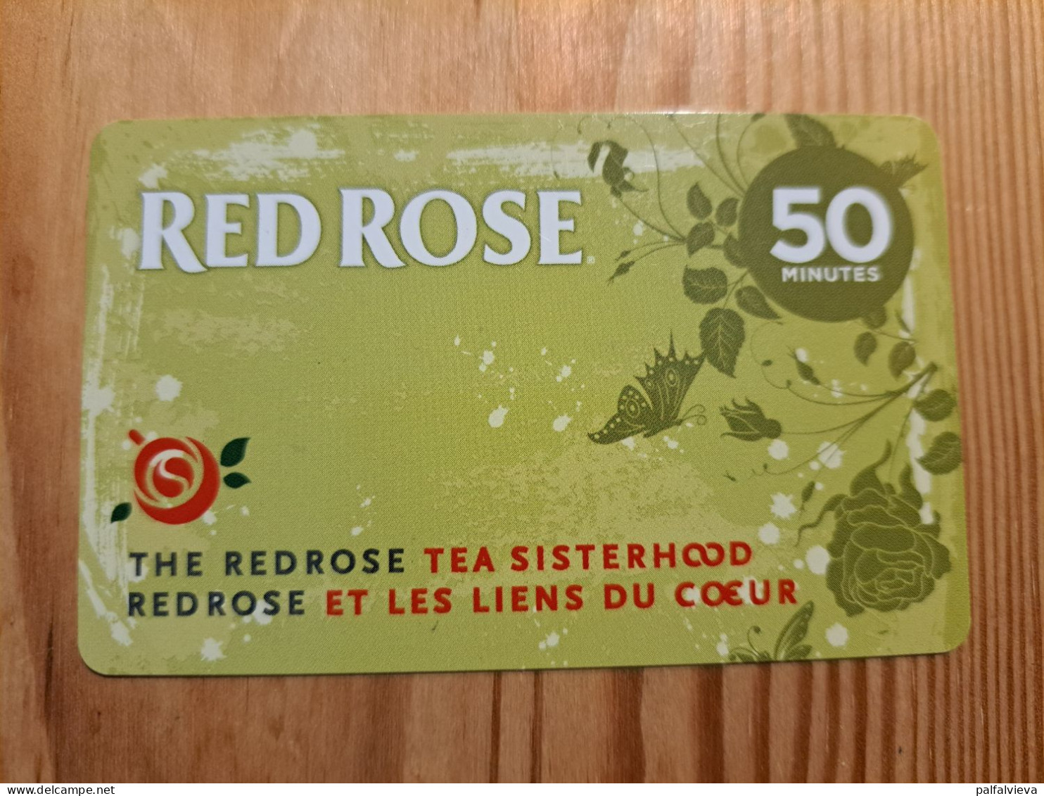 Prepaid Phonecard Canada, Red Rose - Kanada