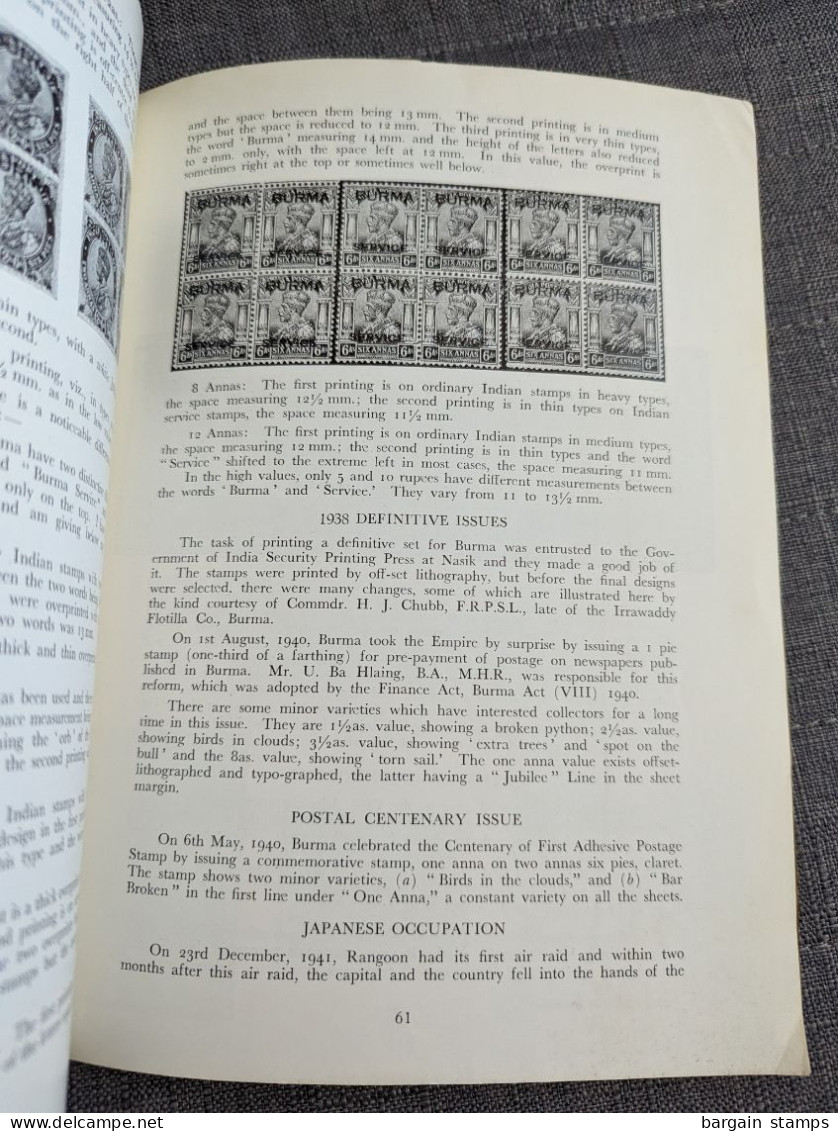 India Used In Burma -  Jal Cooper - Bombay - 1950 - Manuales