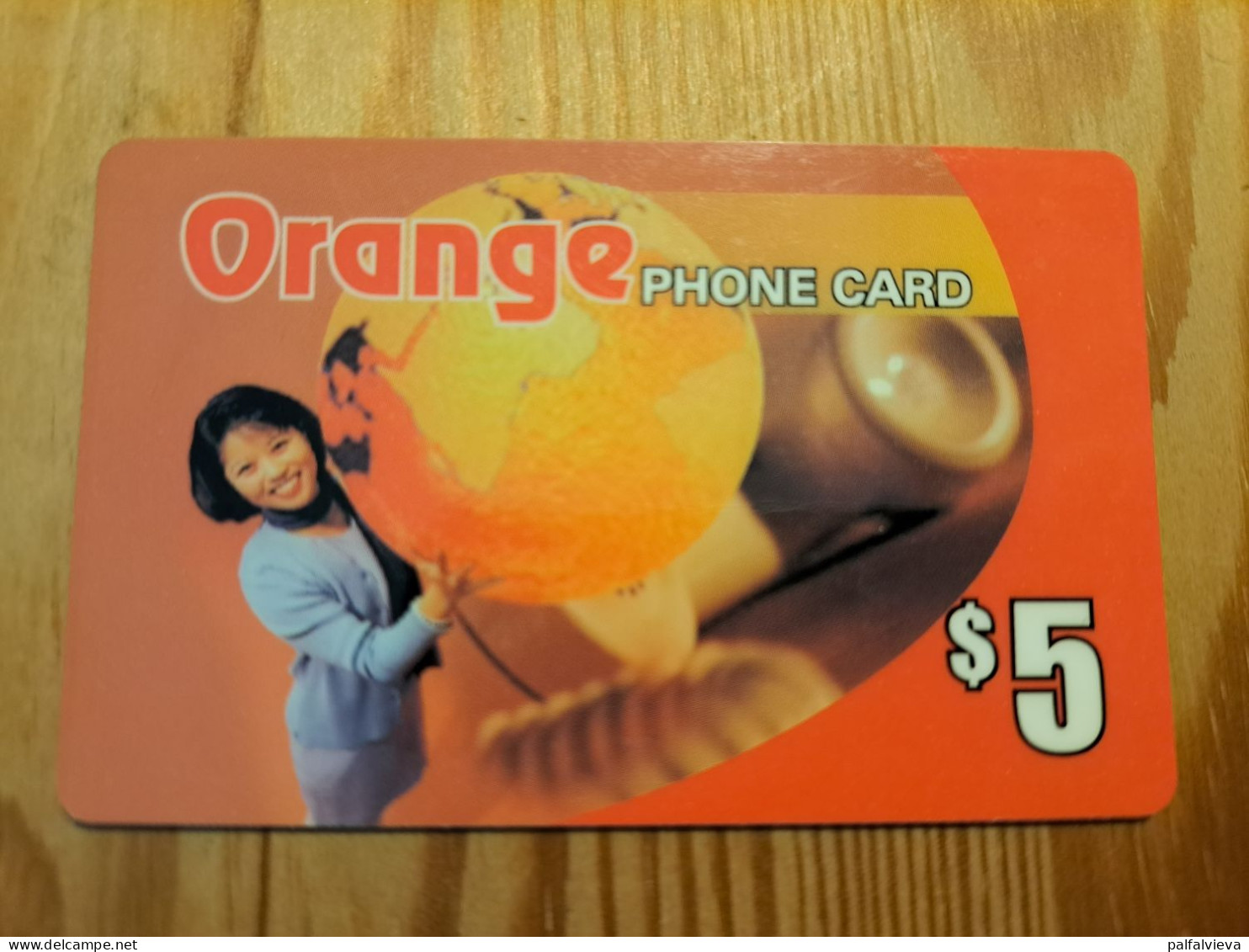 Prepaid Phonecard Canada, Orange - Woman - Canada