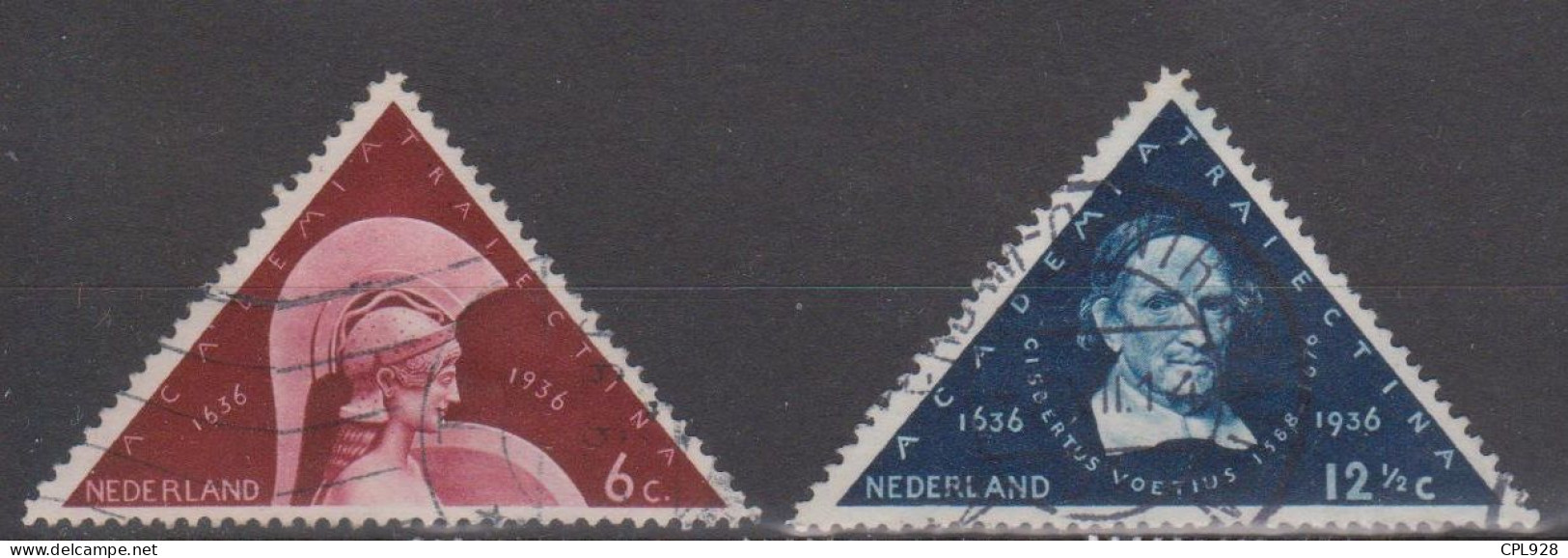 Pays-Bas N° 286 Et 287 - Gebruikt