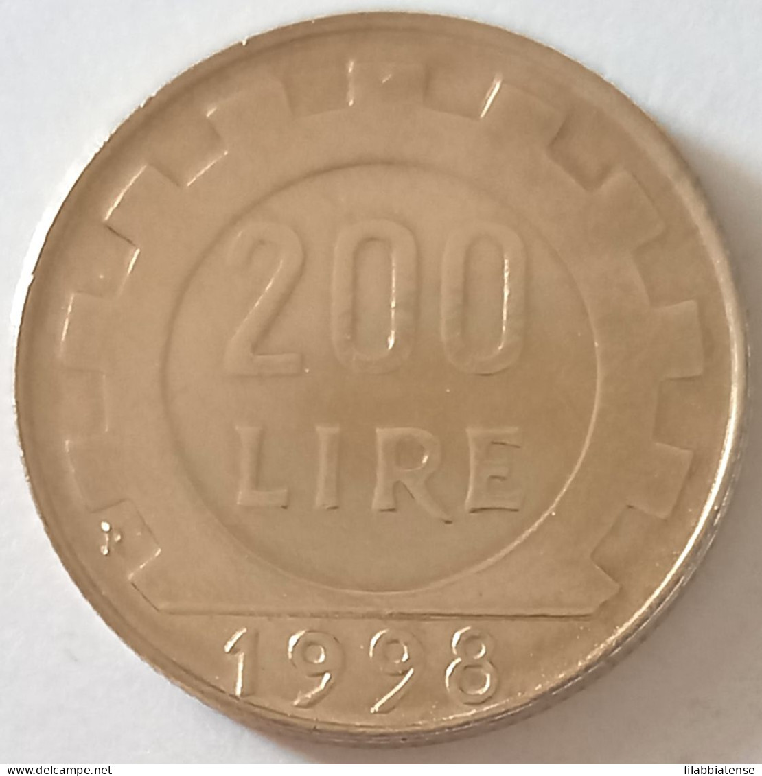 1998 - Italia 200 Lire   ----- - 200 Lire