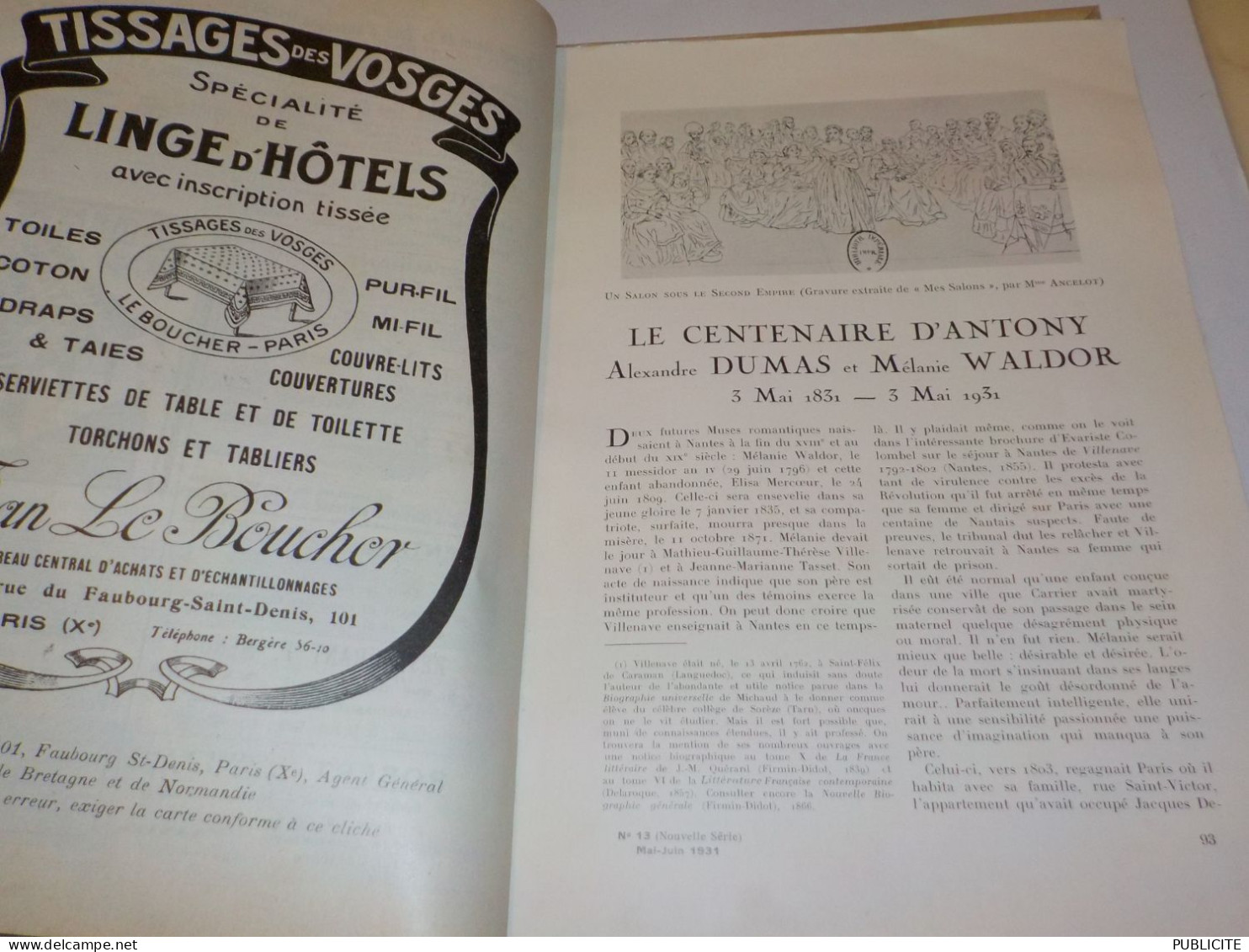 REVUE LA BRETAGNE  AUBERT 1931 - Encyclopedieën