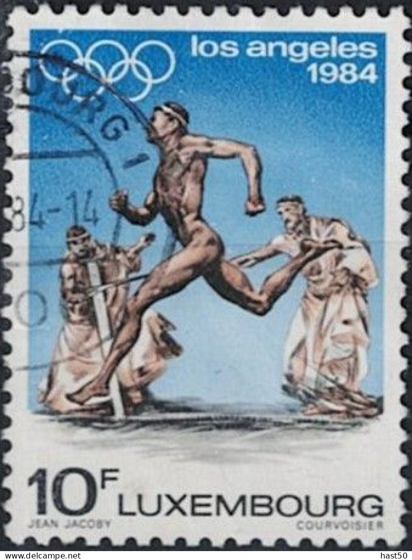 Luxemburg - Olympiade Los Angeles (MiNr: 1104) 1984 - Gest Used Obl - Oblitérés