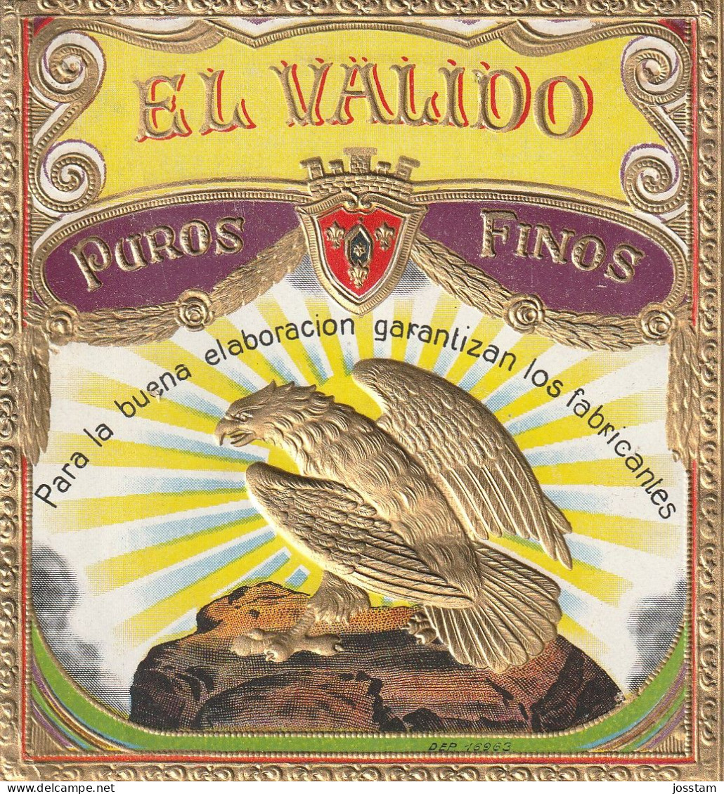 Cigar Label  No 1940    Sigarenbanden Vitolas ,  Etiquette - Labels