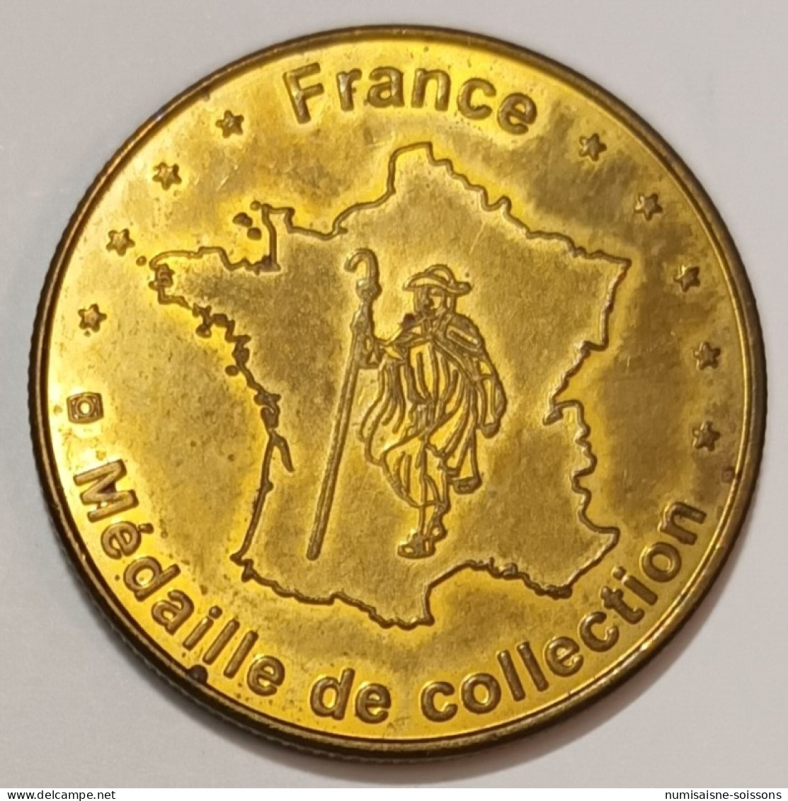 65 - LOURDES - CENTRE MONDIAL DE PELERINAGE - MEDAILLE DE COLLECTION - Undated